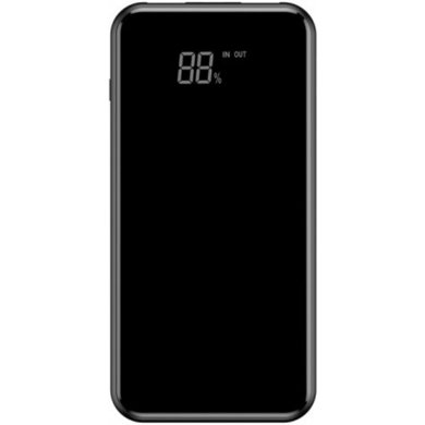 Внешний аккумулятор Baseus Power bank + Wireless Charge 2USB 8000mAh, черный, PPALL-EX01